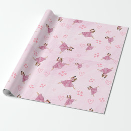 Papel De Presente Balé Ballerina Nutcracker