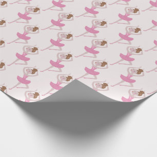Papel De Presente Balé De Fadas De Açúcar De Plum Ballerina Nutcr
