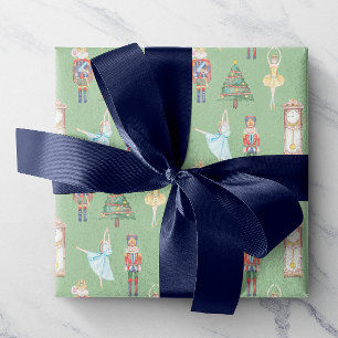 Papel De Presente Balé de quebra-cabeça de aquarela