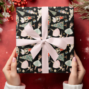 Papel De Presente Balé Natal