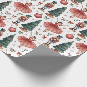 Papel De Presente Balé Natal