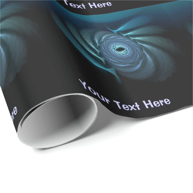 Papel De Presente Baleias de Gelo (Ponta do rolo)