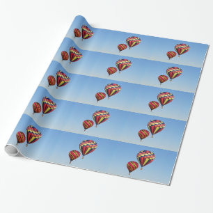 Papel De Presente Balões de ar quente