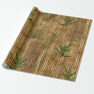 Papel De Presente Bambu Tapa