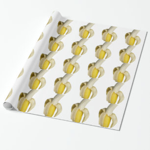 Papel De Presente Bananas indo
