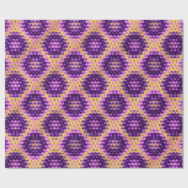 Papel De Presente Banarasi Saree Pattern  (Aberto)
