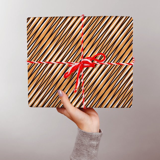 Papel De Presente Bandas de Moiré - ilusão óptica - Abstrato (Criador carregado)