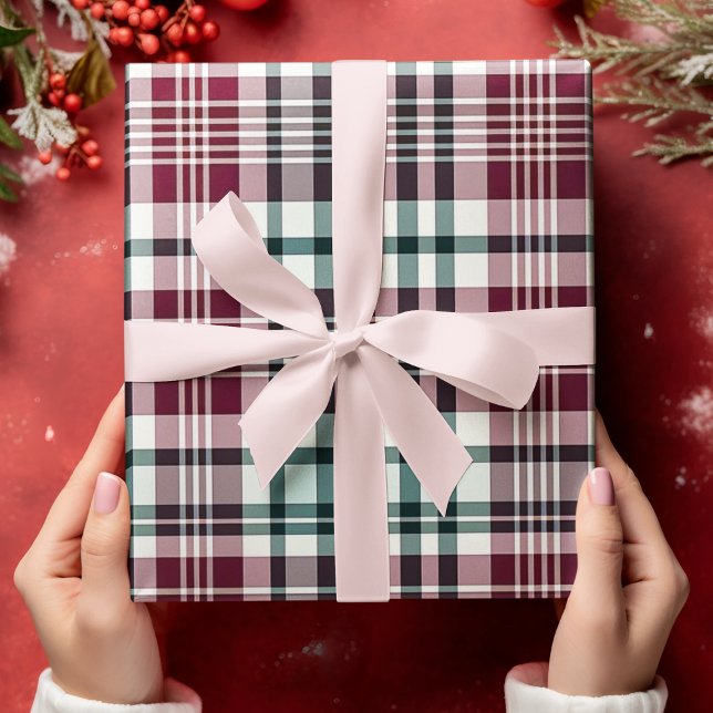 Papel De Presente Bandas Simples de Buffalo de Natal (Criador carregado)