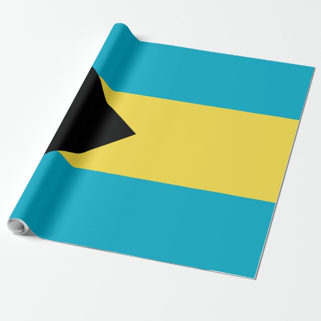 Papel De Presente Bandeira (Desenrolado)