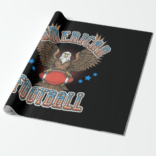Papel De Presente Bandeira Americana do Futebol EUA