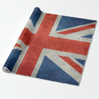 Bandeira BRITÂNICA de Union Jack em texturas