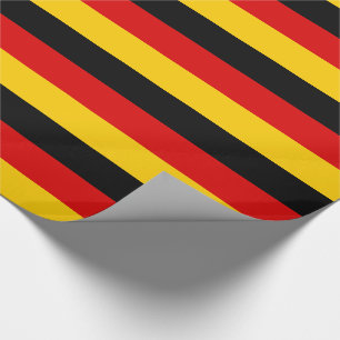 Papel De Presente Bandeira da Alemanha