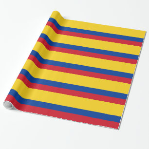 Papel De Presente Bandeira da Colômbia