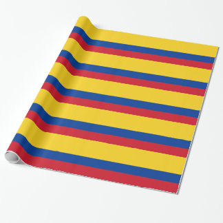 Papel De Presente Bandeira da Colômbia