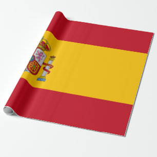 Papel De Presente Bandeira da Espanha - Bandera de Espana