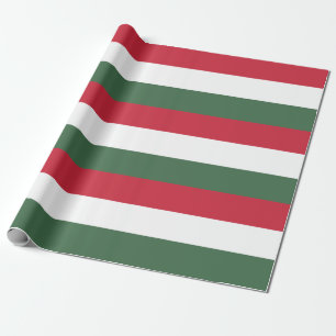 Papel De Presente Bandeira da Hungria
