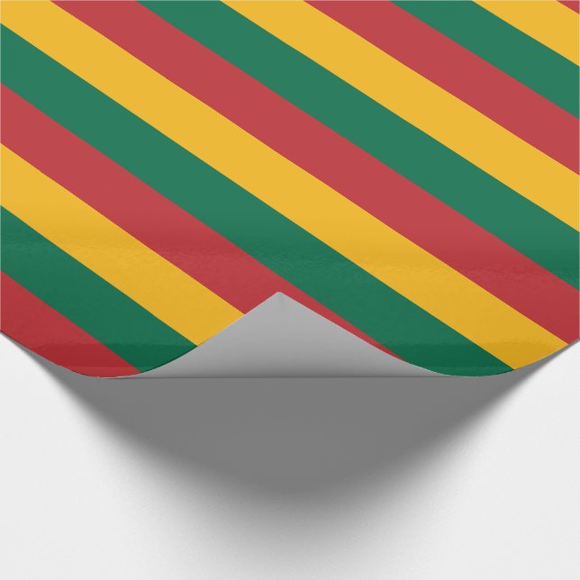 Papel De Presente Bandeira da Lituânia (Ponta)