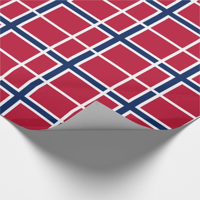 Papel De Presente Bandeira da Noruega (Ponta)