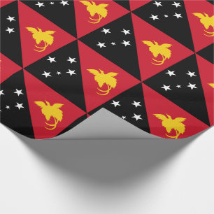 Papel De Presente Bandeira da Papua-Nova Guiné
