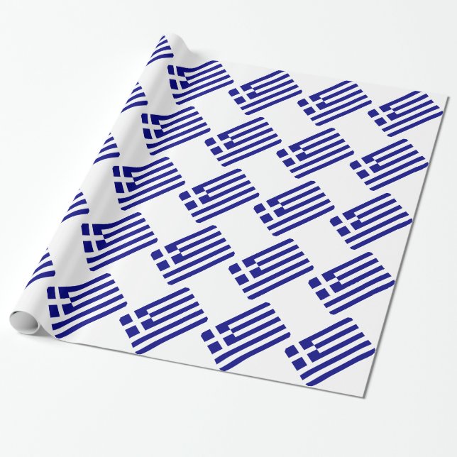 Papel De Presente Bandeira da piscina (Desenrolado)