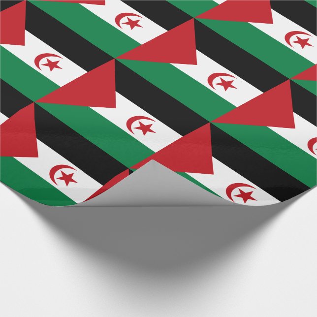 Papel De Presente Bandeira da República Árabe Saharaui Democrática (Ponta)
