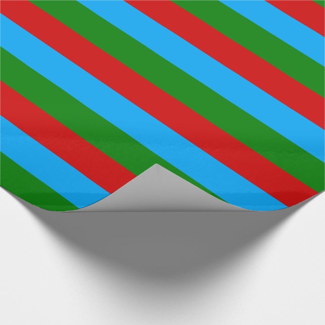 Papel De Presente Bandeira da República da Carélia (Ponta)