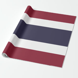 Papel De Presente Bandeira da Tailândia