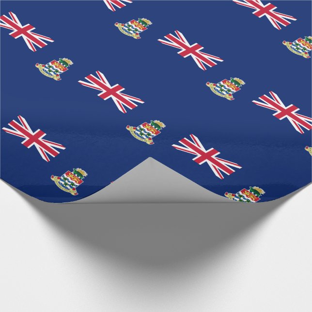 Papel De Presente Bandeira das Ilhas Cayman (Ponta)