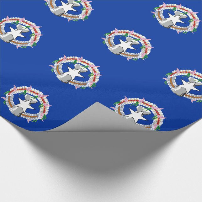 Papel De Presente Bandeira das Ilhas Marianas do Norte (Ponta)