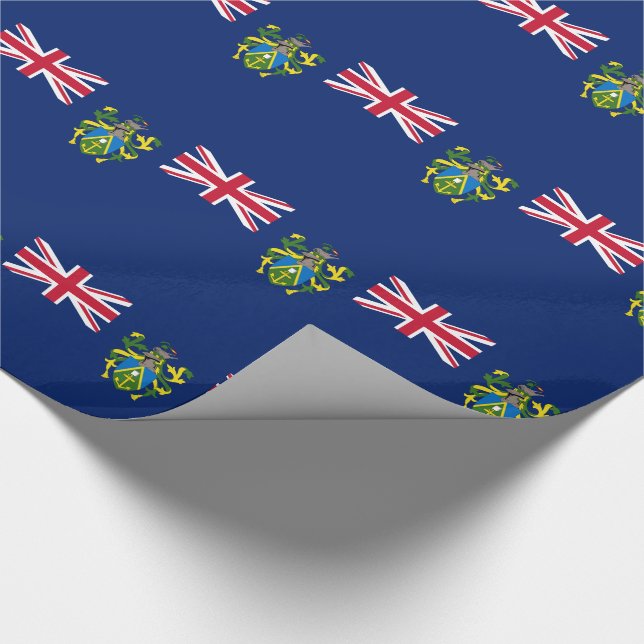 Papel De Presente Bandeira das Ilhas Pitcairn (Ponta)