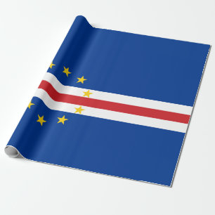 Papel De Presente Bandeira de Cabo Verde (Cabo Verde)