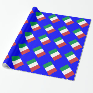 Papel De Presente Bandeira de Italia