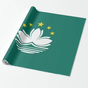 Papel De Presente bandeira de Macau