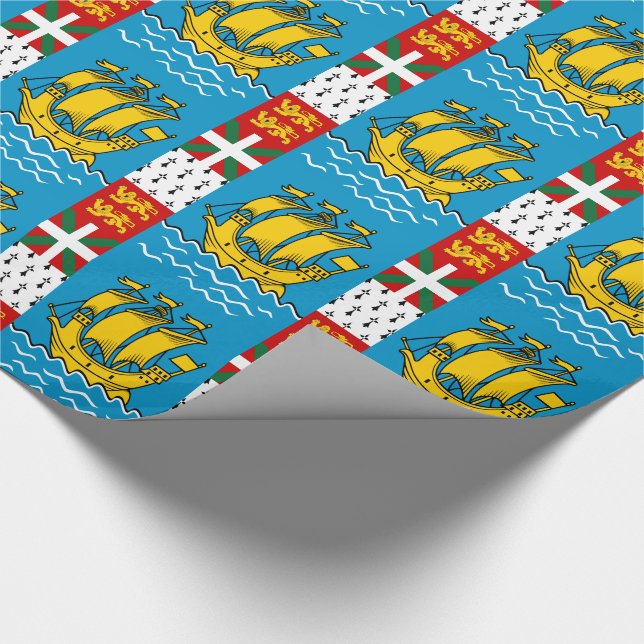 Papel De Presente Bandeira de São Pedro e Miquelão (Ponta)