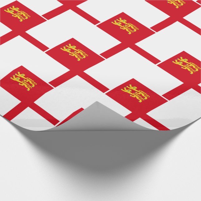 Papel De Presente Bandeira de Sark (Ponta)