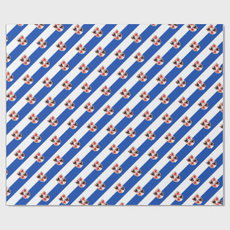 Papel De Presente bandeira de Trentino Alto Adige (região italiana)