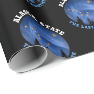 PAPEL DE PRESENTE BANDEIRA DO ESTADO DO ALASKA