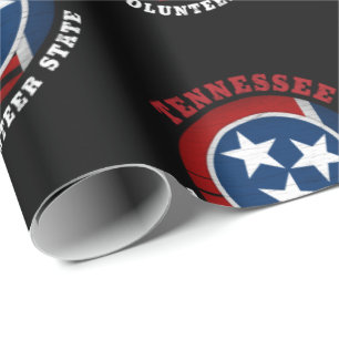 PAPEL DE PRESENTE BANDEIRA DO ESTADO DO VOLUNTÁRIO DO TENNESSEE