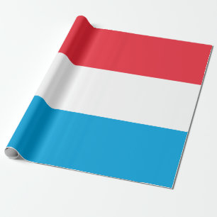 Papel De Presente Bandeira do Luxemburgo