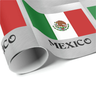 Papel De Presente Bandeira do México