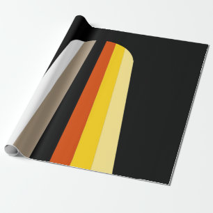 Papel De Presente Bandeira do Orgulho de Cabelo Longo