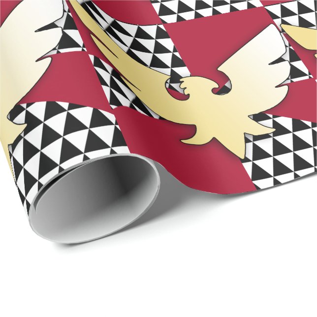 Papel De Presente Bandeira do Orgulho Drag (Ponta do rolo)