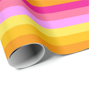 Papel De Presente Bandeira do Orgulho Lésbico (Dawn)