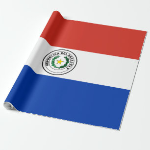 Papel De Presente bandeira do Paraguai
