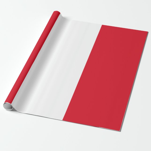Papel De Presente Bandeira do Peru (Desenrolado)