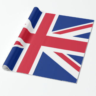 Papel De Presente Bandeira do Reino Unido - versão autêntica de