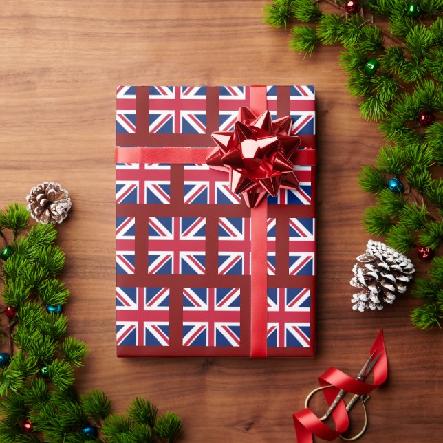 Papel De Presente bandeira do Tomador da União (Presente de Natal)
