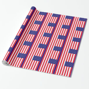 Papel De Presente Bandeira dos EUA
