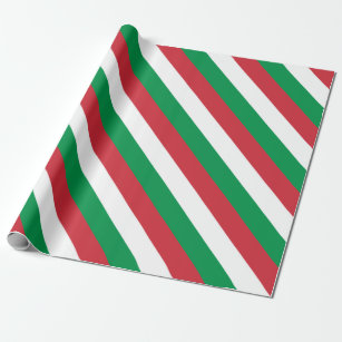 Papel De Presente Bandeira Itália