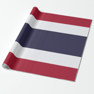 Papel De Presente Bandeira Tailandesa (Tailândia)